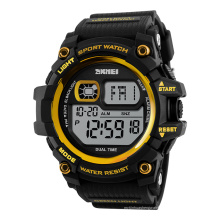 SKMEI 1229 Herren Multifunktions-Digitaluhr Militär wasserdichte Sport-Armbanduhr